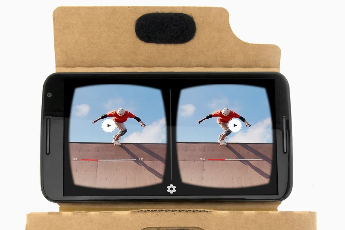 YouTube VR on Cardboard
